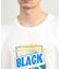 古着風ピグメントロゴプリントTシャツ
