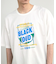 古着風ピグメントロゴプリントTシャツ