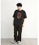 古着風ピグメントロゴプリントTシャツ