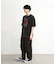 古着風ピグメントロゴプリントTシャツ
