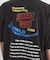古着風ピグメントロゴプリントTシャツ