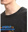 古着風ピグメントロゴプリントTシャツ