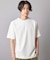 ジャガードストライプTシャツ