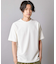 ジャガードストライプTシャツ