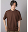 ジャガードストライプTシャツ