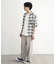 チェックシアールーズ半袖シャツ
