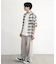 チェックシアールーズ半袖シャツ