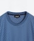 シルケット加工 変形千鳥柄リンクスTEE