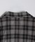 シアーチェックビッグシルエットシャツ