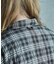 シアーチェックビッグシルエットシャツ