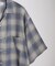 シアーチェックビッグシルエットシャツ