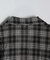 シアーチェックビッグシルエットシャツ