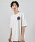 ビンテージサークルロゴピグメントTシャツ