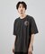 ビンテージサークルロゴピグメントTシャツ