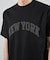 NY発泡プリントロゴししゅうTシャツ