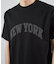NY発泡プリントロゴししゅうTシャツ