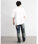 【CHAOTIC】別注アナーキーポルカドットプリントオーバーサイズTシャツ