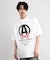 【CHAOTIC】別注アナーキーポルカドットプリントオーバーサイズTシャツ
