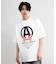 【CHAOTIC】別注アナーキーポルカドットプリントオーバーサイズTシャツ