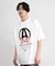 【CHAOTIC】別注アナーキーポルカドットプリントオーバーサイズTシャツ