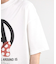 【CHAOTIC】別注アナーキーポルカドットプリントオーバーサイズTシャツ