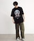 【CHAOTIC】別注アナーキーポルカドットプリントオーバーサイズTシャツ