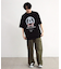 【CHAOTIC】別注アナーキーポルカドットプリントオーバーサイズTシャツ