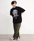 【CHAOTIC】別注アナーキーポルカドットプリントオーバーサイズTシャツ