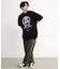 【CHAOTIC】別注アナーキーポルカドットプリントオーバーサイズTシャツ