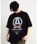 【CHAOTIC】別注アナーキーポルカドットプリントオーバーサイズTシャツ