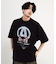【CHAOTIC】別注アナーキーポルカドットプリントオーバーサイズTシャツ