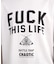 【CHAOTIC】別注FUCK THIS LIFEプリントオーバーサイズTシャツ