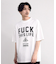 【CHAOTIC】別注FUCK THIS LIFEプリントオーバーサイズTシャツ