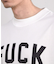 【CHAOTIC】別注FUCK THIS LIFEプリントオーバーサイズTシャツ