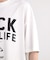 【CHAOTIC】別注FUCK THIS LIFEプリントオーバーサイズTシャツ