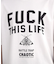 【CHAOTIC】別注FUCK THIS LIFEプリントオーバーサイズTシャツ