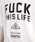 【CHAOTIC】別注FUCK THIS LIFEプリントオーバーサイズTシャツ