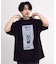 【CHAOTIC】別注メロイックサインプリントオーバーサイズTシャツ