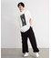 【CHAOTIC】別注メロイックサインプリントオーバーサイズTシャツ