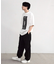【CHAOTIC】別注メロイックサインプリントオーバーサイズTシャツ