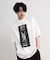 【CHAOTIC】別注メロイックサインプリントオーバーサイズTシャツ