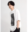 【CHAOTIC】別注メロイックサインプリントオーバーサイズTシャツ