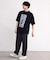 【CHAOTIC】別注メロイックサインプリントオーバーサイズTシャツ