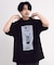 【CHAOTIC】別注メロイックサインプリントオーバーサイズTシャツ