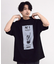 【CHAOTIC】別注メロイックサインプリントオーバーサイズTシャツ