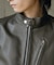 SHEEP LEATHER/シープレザー シングルライダースジャケット