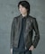 SHEEP LEATHER/シープレザー シングルライダースジャケット
