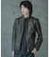 SHEEP LEATHER/シープレザー シングルライダースジャケット