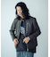 SHEEP LEATHER/シープレザー シングルライダースジャケット