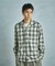 ダブルポケットオンブレーチェックシャツ＜ストレッチ＞